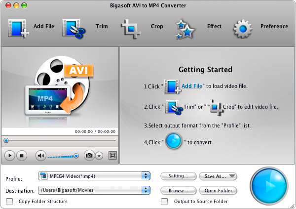 convert avi to mp4 free for mac